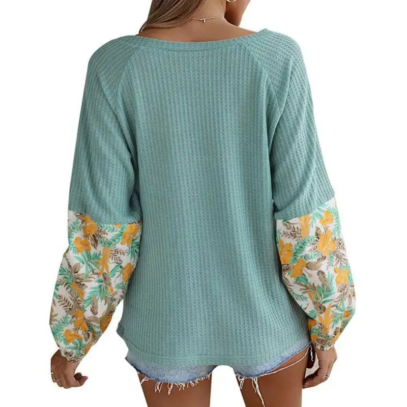 

Women Long Sleeve T Shirt Loose Sweatshirt Ladies Crew Neck Casual Top Blouse