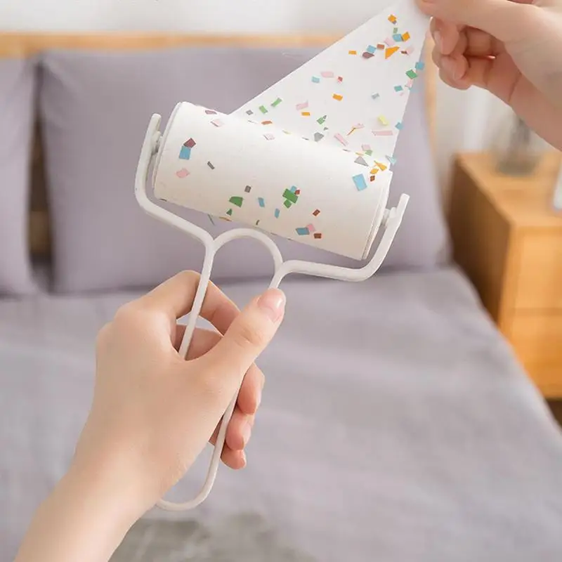 Пылеочиститель моющийся роликовый очиститель липкий прибор для сбора ворса