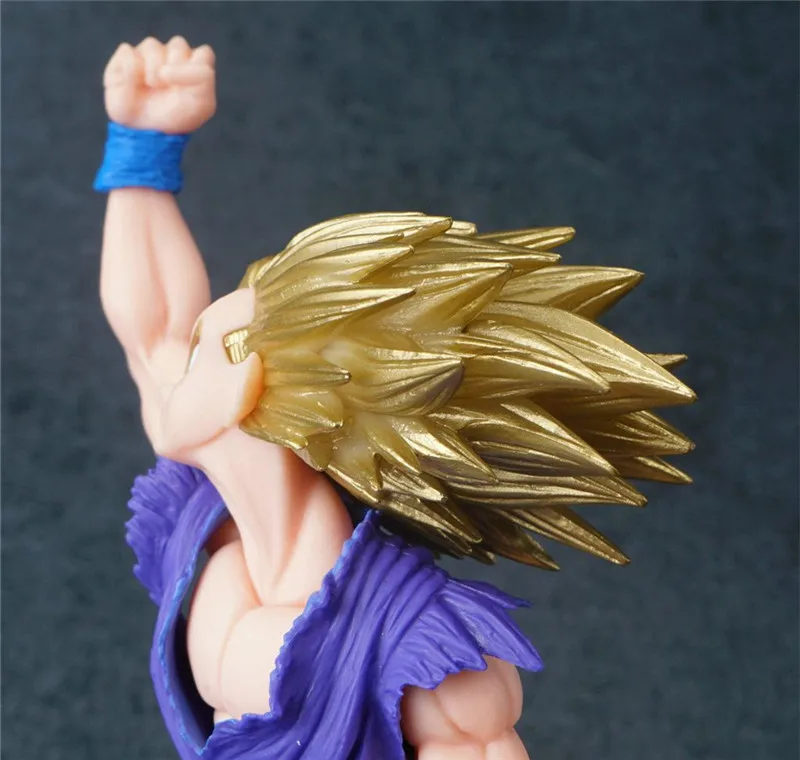 DBZ Gohan Super Saiyan Fly Up Punch Ver. ПВХ экшн-фигурка Гоку сон 13 см Коллекционная модель