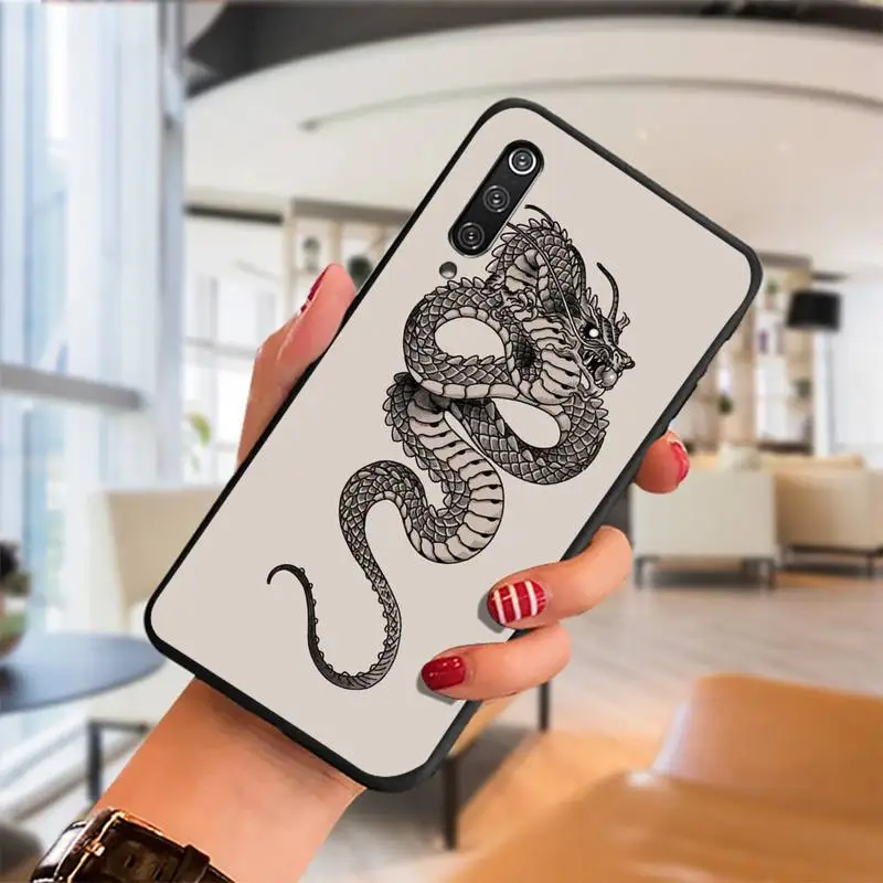 

Chinese dragon Phone Case For SamsungA 01 11 31 91 80 7 9 8 12 21 20 02 12 32 star s eCover Fundas Coque