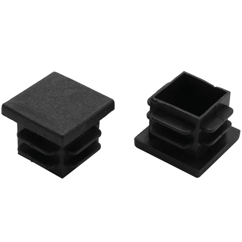 

12 Pcs 19mm x 19mm Blanking End Caps Square Tubing Tube Insert Plastic