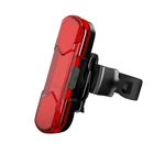 Велосипедный задний фонарь, водонепроницаемый светодиодный задний фонарь, зарядка через USB или работа от аккумулятора, для горных велосипедов, портативный маленький ночник