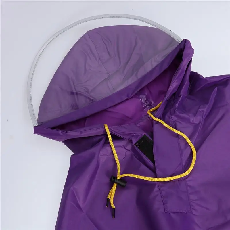 Дождевик-пончо с капюшоном для велосипеда плащ-накидка скутера велосипедным