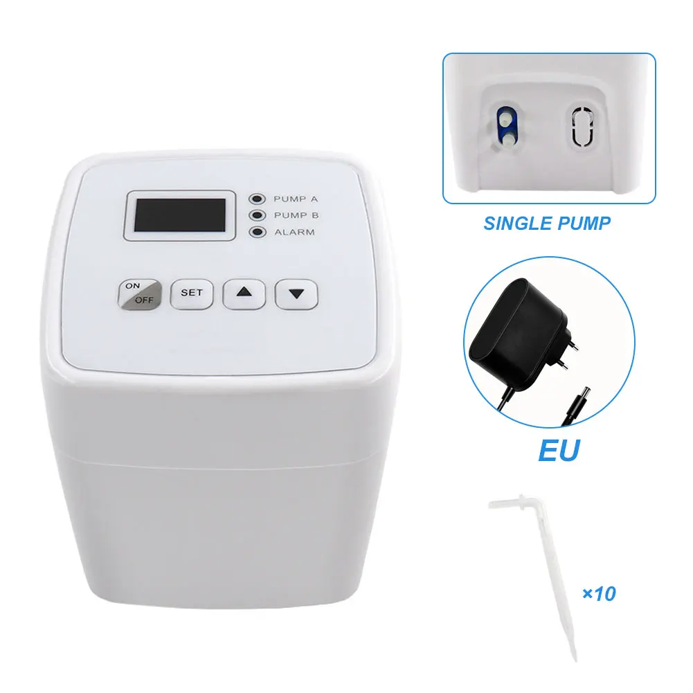 

Automatic Flower Watering Device Cultivation Device,Adjustable Time 0.3-0.8lpm Water Automatic Watering System Gardening Tool