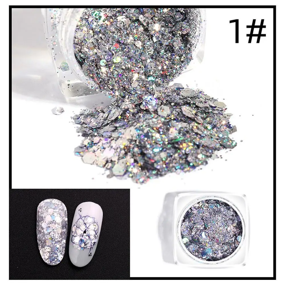 Новинка гибридные блестки блеск круглые красочные баночки с блеском тени для