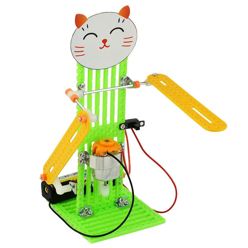

Exploring the dream electric lucky cat assembly model technology small production science experiment pupils toys