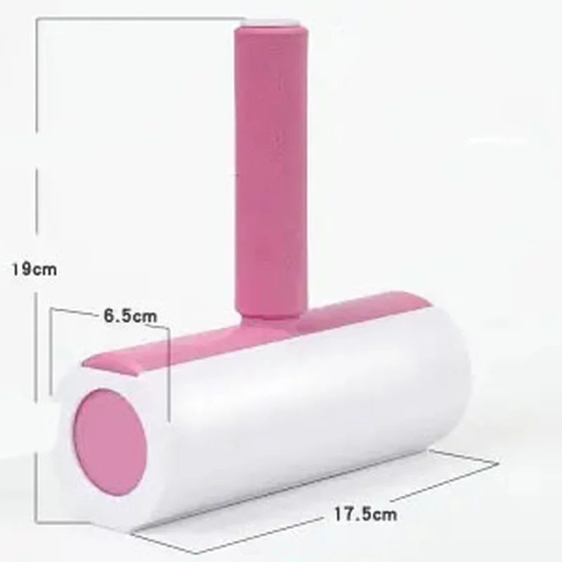

Large Roller Brush Sticking Device Roller Remover Can Be Washed Sticky Dust Roller Hair Brush Lint Roller Handle Roller Dust
