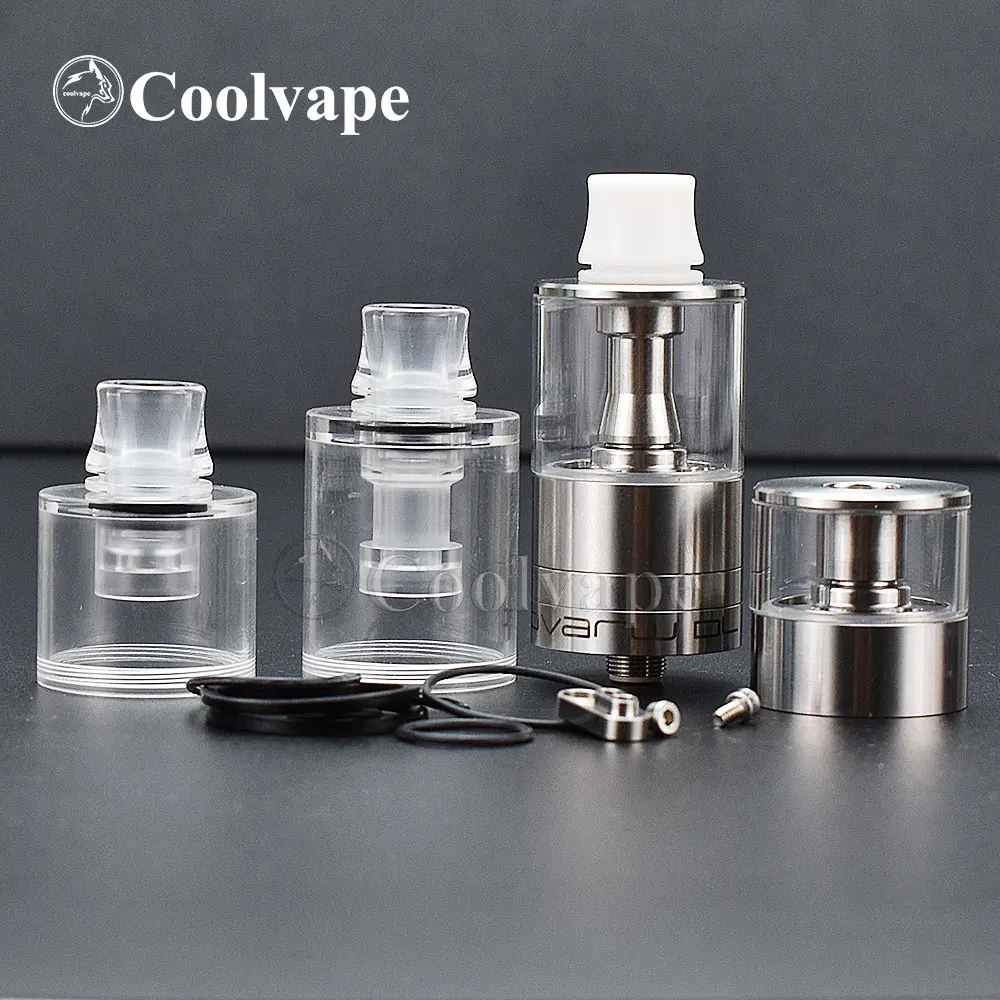 Dvarw DL FL RTA 24 мм одинарные катушки rta SteamTuners bellcap нижний наполнитель 3 5 мл/6 мл 316ss