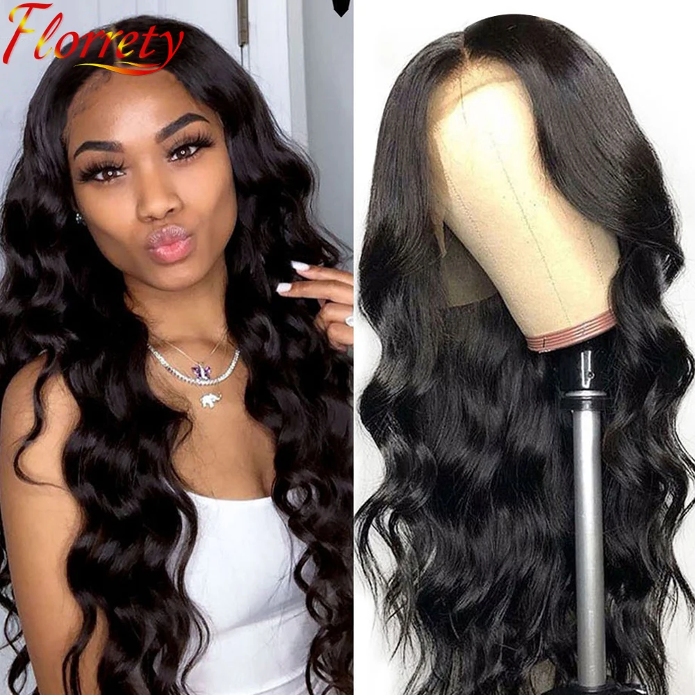 

Body Wave Lace Front Wig Indian Human Hair 13x4 Lacefront Lace Frontal 4x4 Pre Plucked Closure Bodywave Wigs For Black Women
