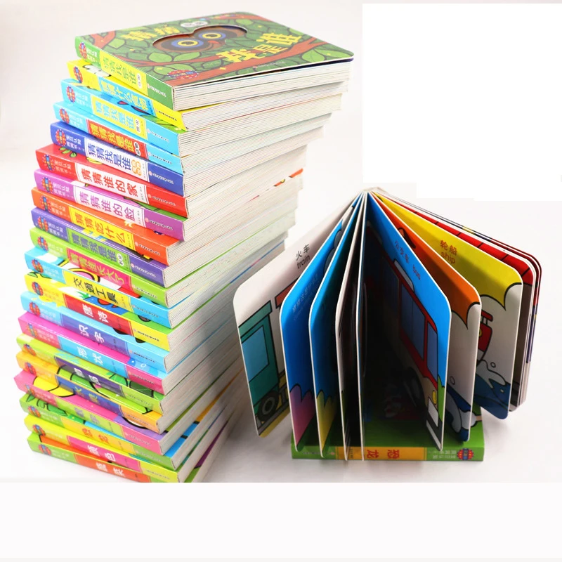 

Children'S 3d Flip Books Enlightenment Book Bilingual Enlightenment For Kids Picture Book Learn Chinese Storybook 2-4-6years Old