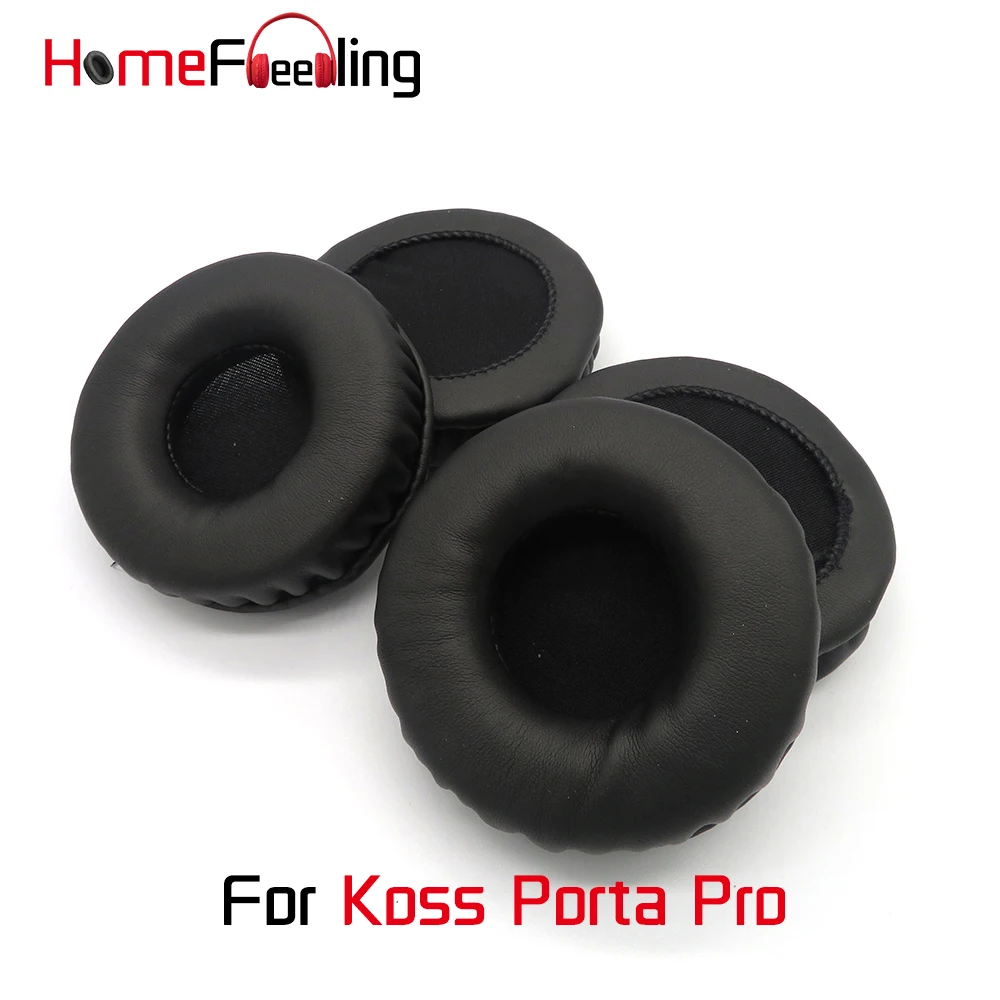 

Амбушюры Homefeeling для Koss Porta Pro, круглые универсальные амбушюры Leahter, запасные части, амбушюры
