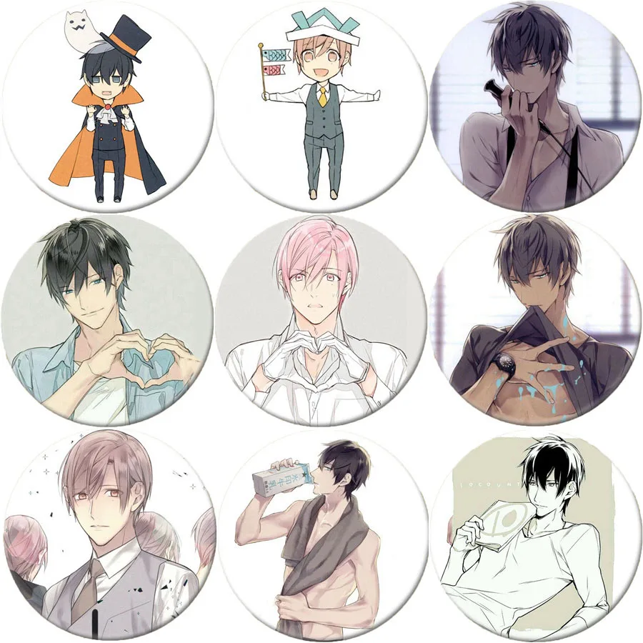 Женская и мужская брошь значок косплея из мультфильма в японском стиле с 10