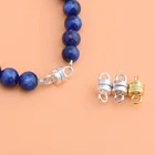 Аксессуары из стерлингового серебра S925, маленькая магнитная пряжка, бусины ручной работы сделай сам, застежка для браслета