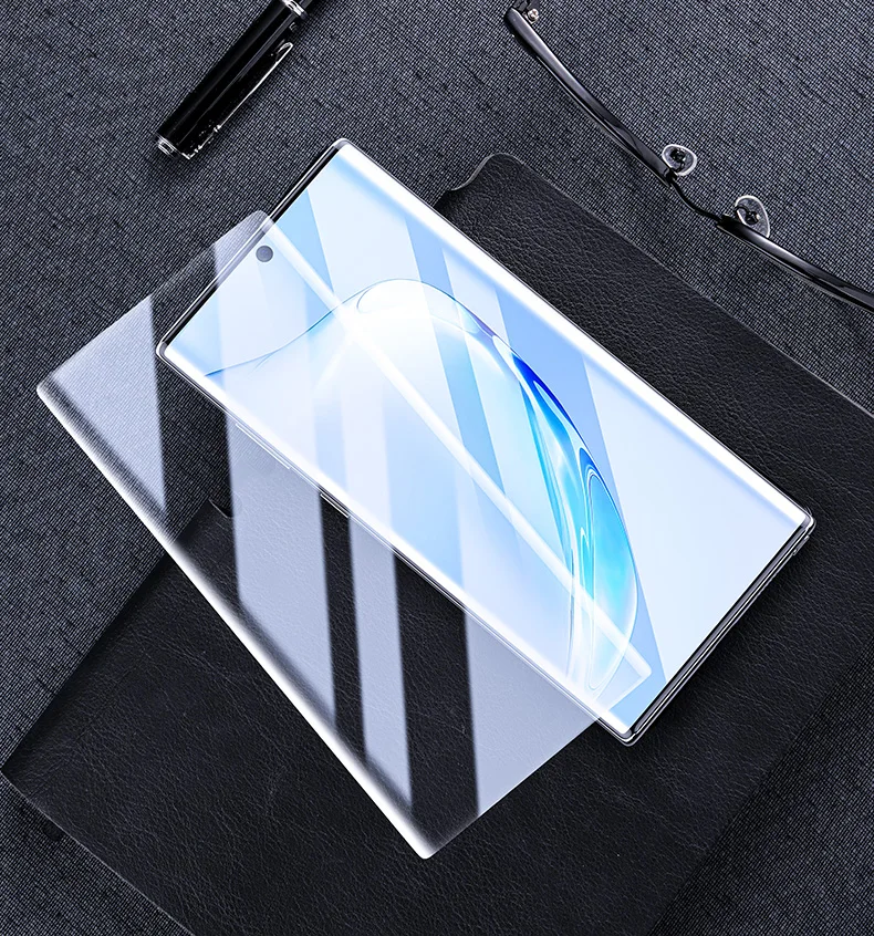 Для samsung Note 10 Plus защита экрана ROCK 0,18 мм полное покрытие 3D изогнутая мягкая Гидрогелевая пленка для samsung Galaxy Note 10