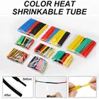 164 шт.пакет практичная трубчатая оболочка, Пластиковая Гибкая Трубка для проводов, термоусадочная трубка для ремонта защиты паяльных соединений