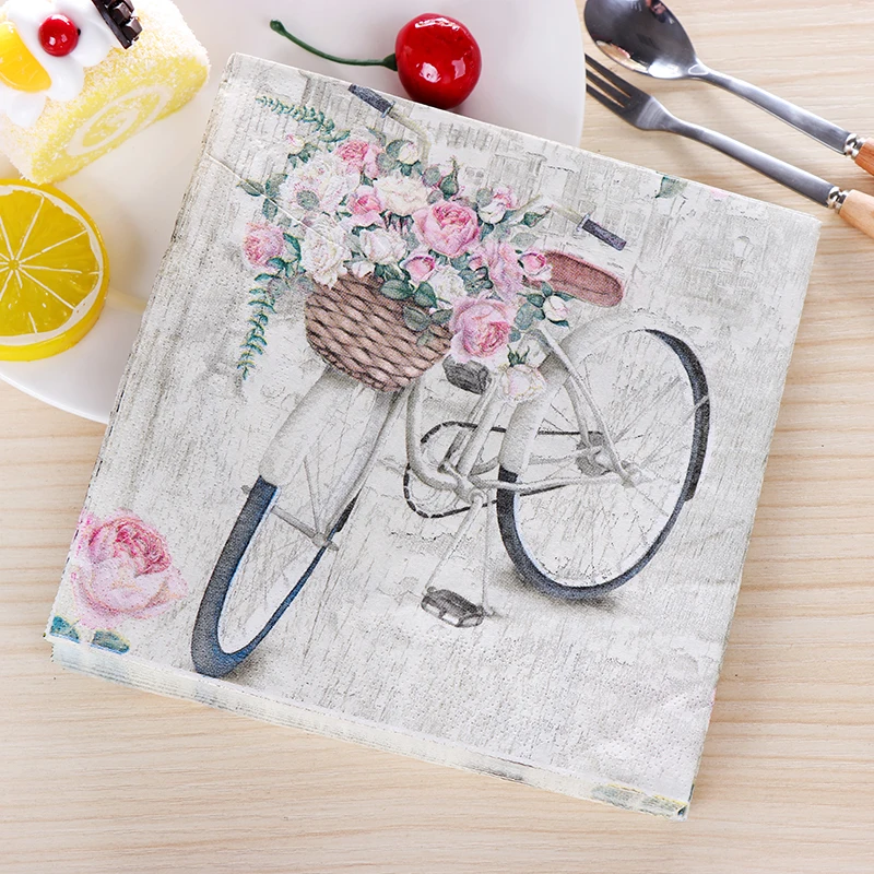 10 шт. бумажные салфетки из натурального дерева для украшения свадебной