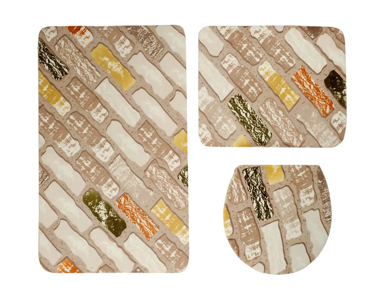 

Elegance pcs set Toilet Seat Pad Wall Street