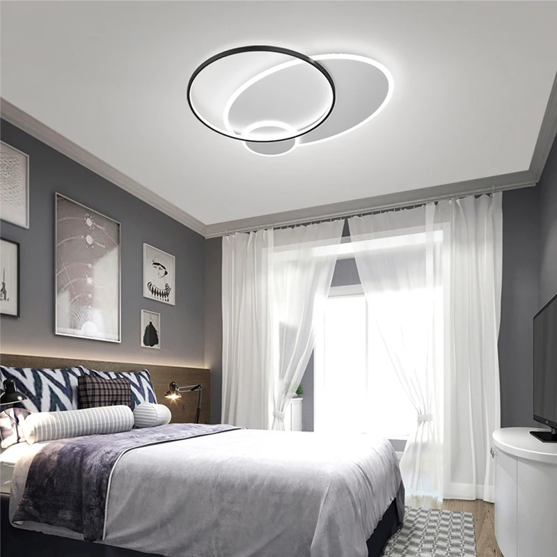 Комнатная потолочная лампа современный минималистичный светодиодный