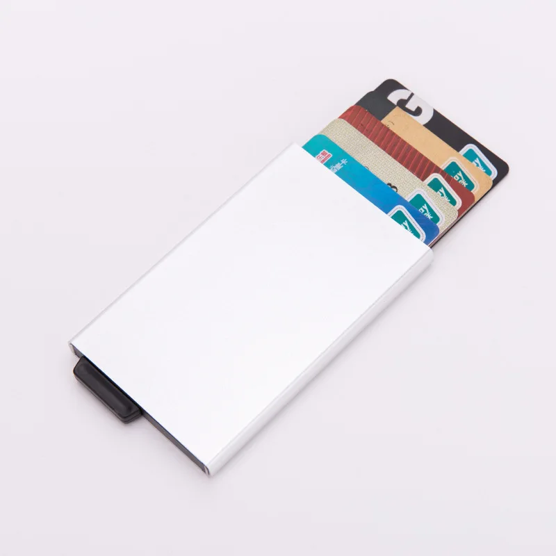 2020 кредитный ID держатель для карт мужчин и женщин мини-чехол визиток алюминиевый