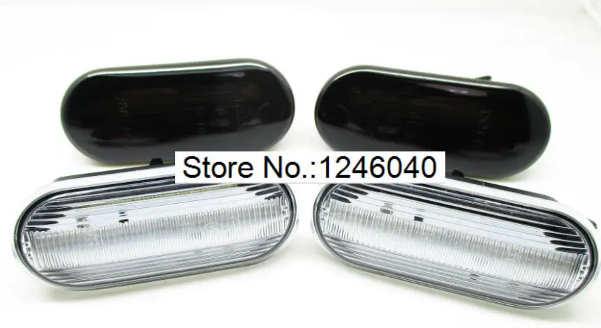 2 шт. светодиодный динамический боковой маркер указатель поворота светильник