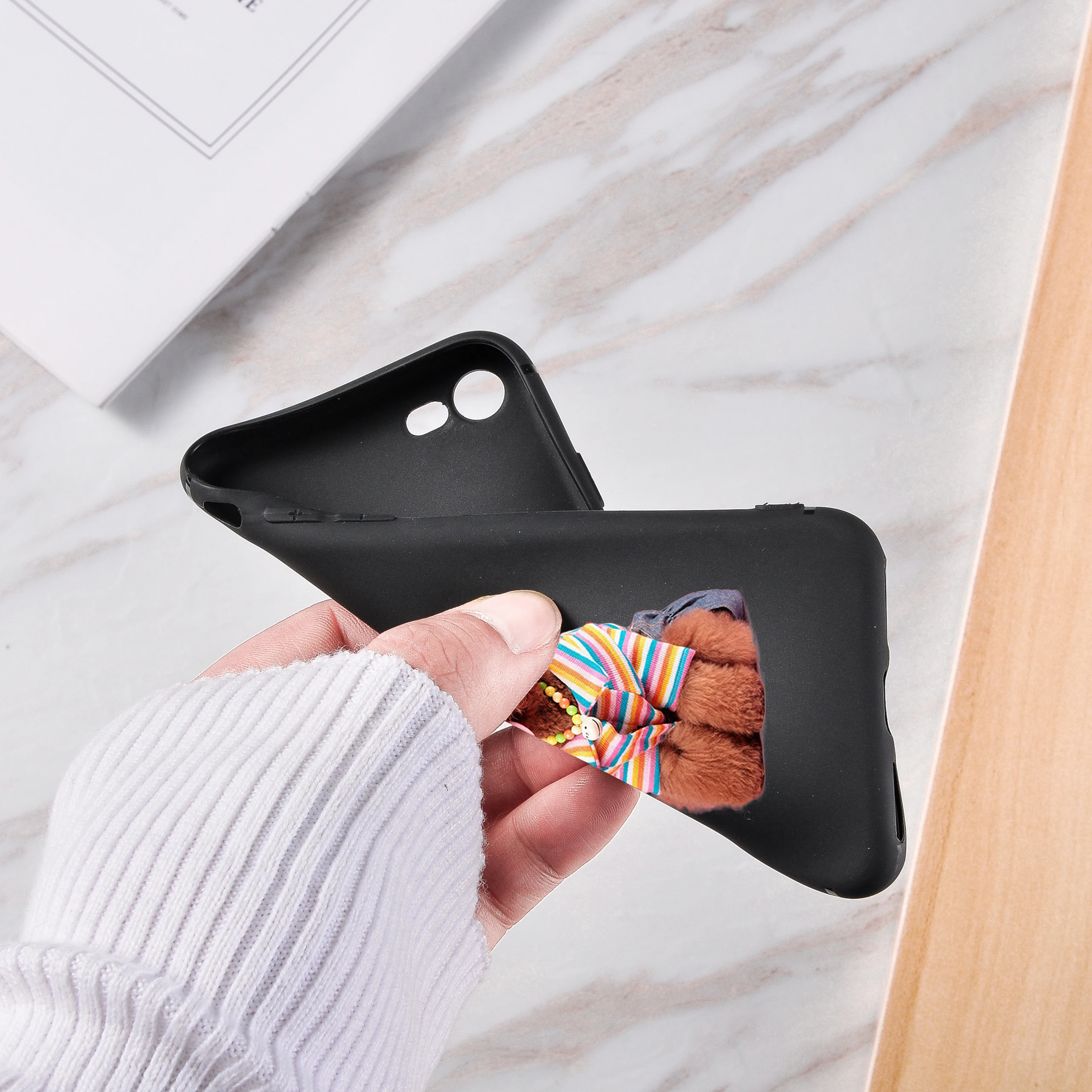 Чехол для iPhone X Xs Max XR 11 Pro с рисунком милой собаки чехлы 8 7 6 6S Plus мягкий чехол из ТПУ