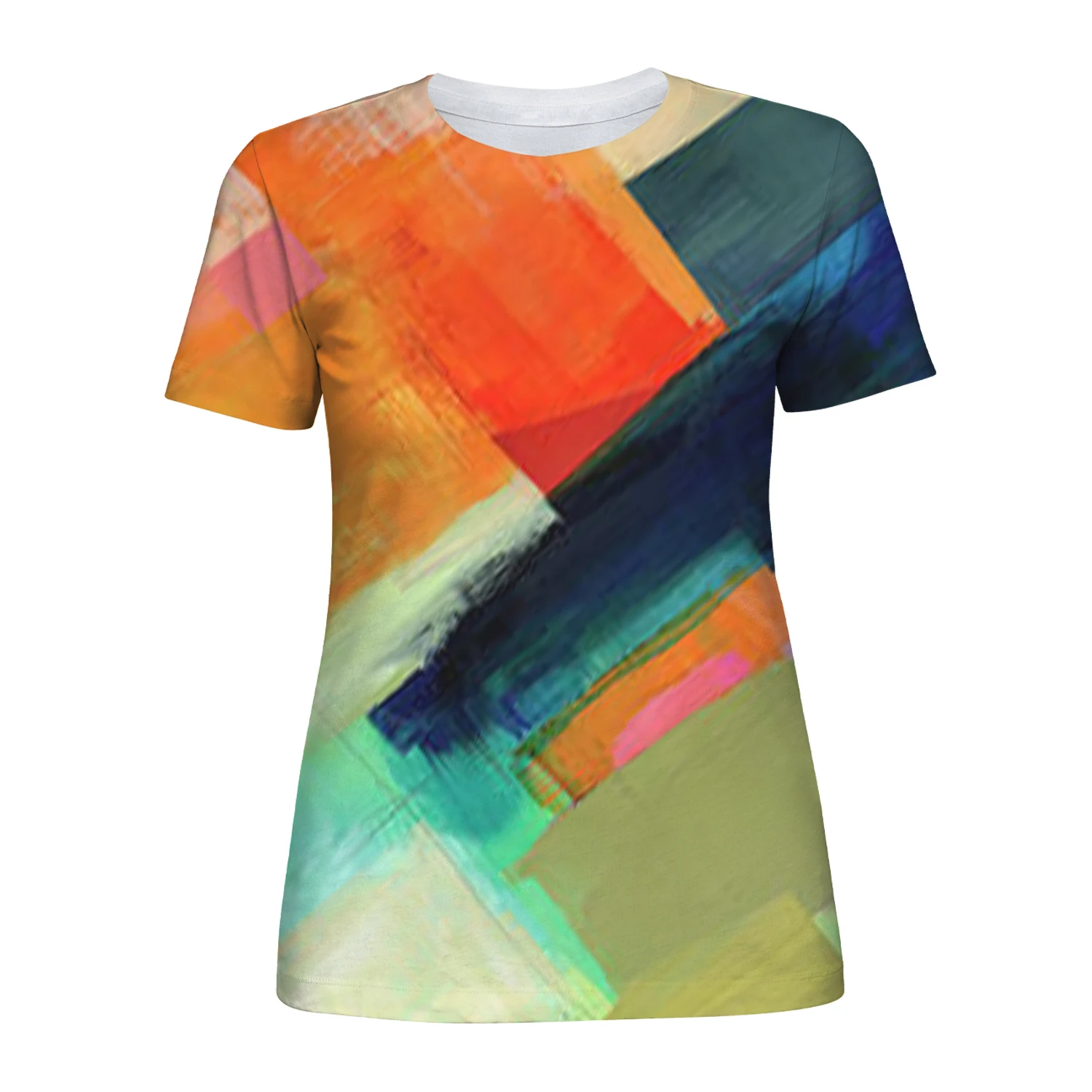 

Women Short Sleeve Printing Spring Fashion Lady Clothes Print Tshirt Female Women's Tee Top Ladies Graphic T-shirt 2021 New