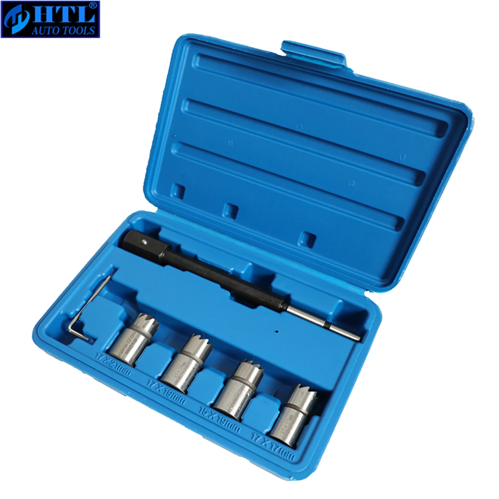 5 шт. набор инструментов для удаления сиденья дизельного инжектора Delphi Bosch BMW Merc CRD