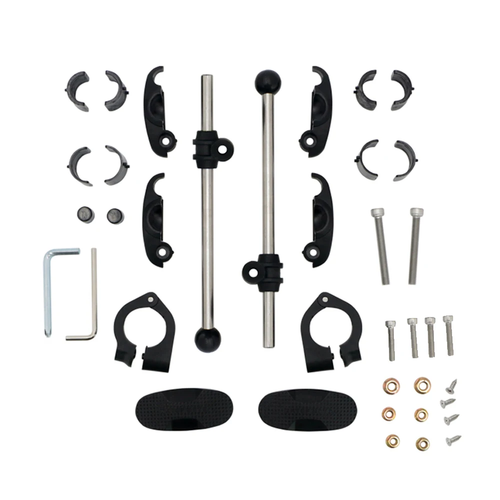 Регулируемый универсальный обтекатель для мотоцикла с держателем-зажимом 22 мм 25