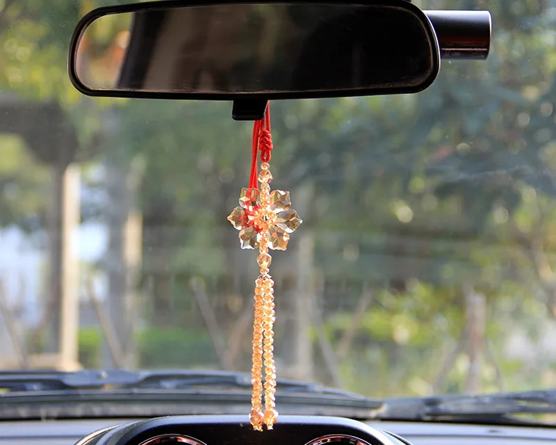 Хрустальный подвесной орнамент Автомобильное зеркало заднего вида в Форме