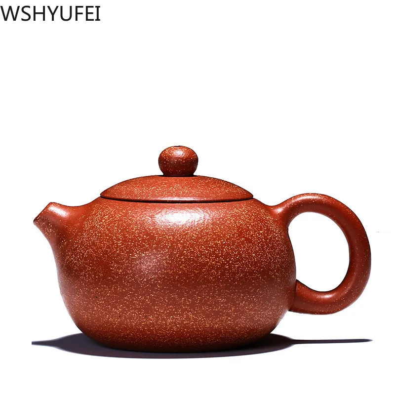 Китайский исинский чайный горшок Фиолетовый глиняный Xishi чайник ручной работы