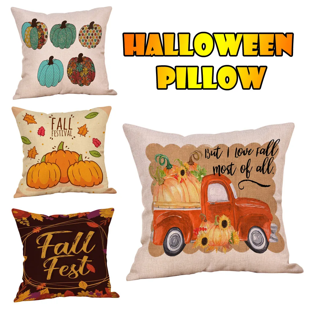 HSU Новый Хэллоуин домашний Автомобиль Кровать Диван декоративные буквы