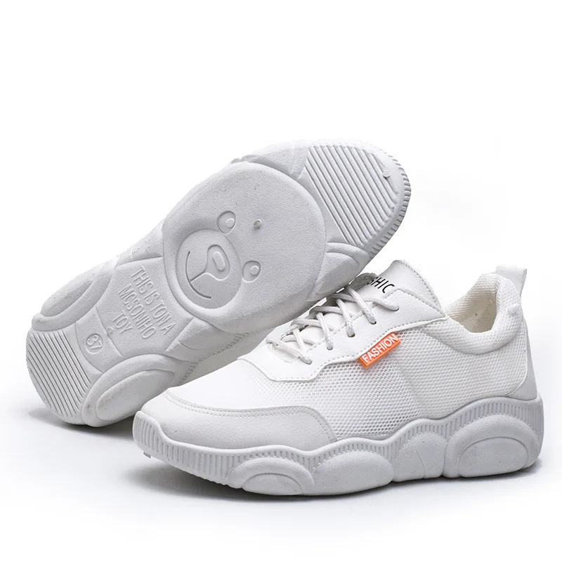 Кроссовки женские из дышащего сетчатого материала повседневная спортивная