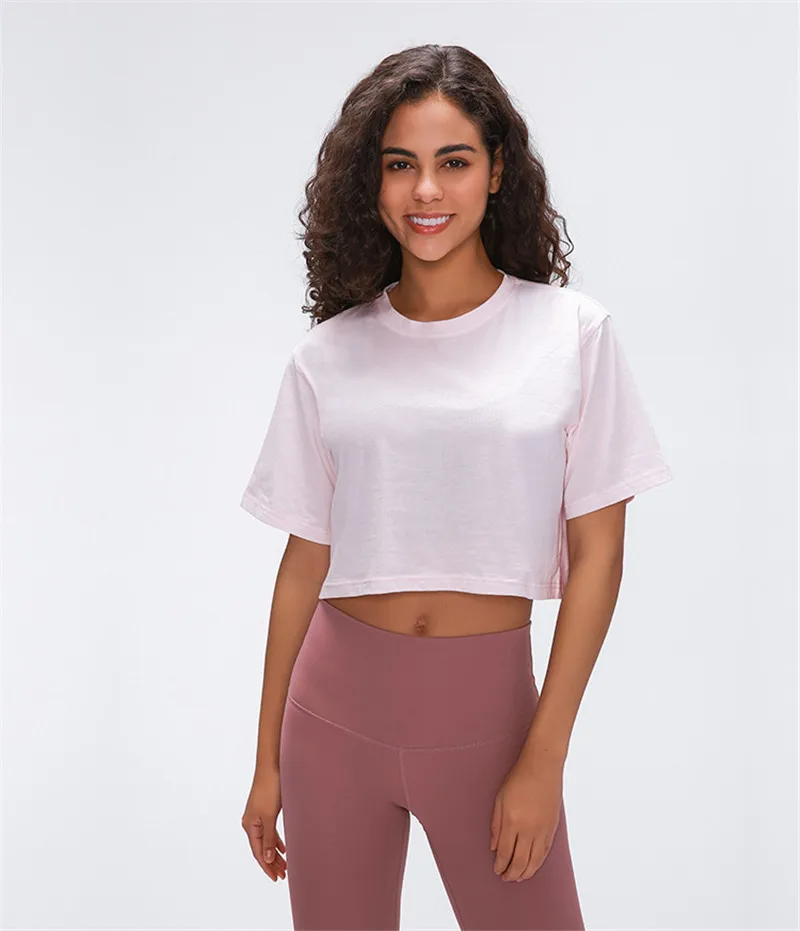 

Rainbowspray Wholesale Crop Tops 2020 Sexy Blank Crop Tee Women