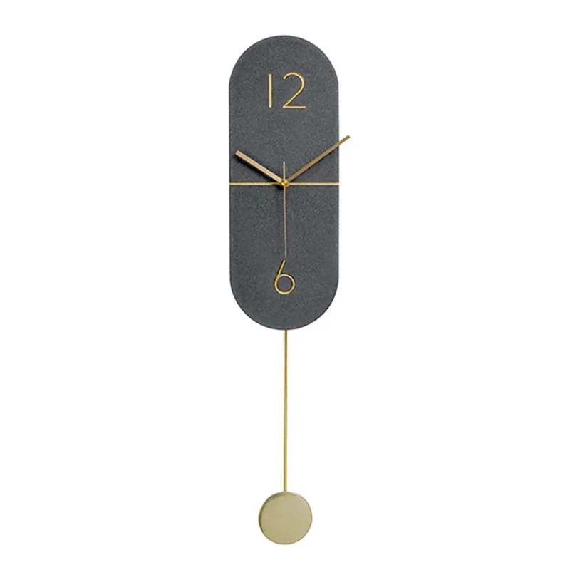 

Nordic Wall Clock Cement Industrial Style Wall Watches Home Decor Creative Art Luxury Living Room Decoration Mute Clocks Gift