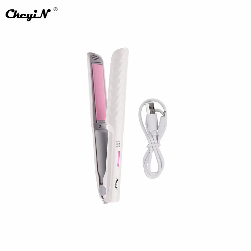 Мини Портативная электрическая шина плоский утюжок керамическая бигуди и