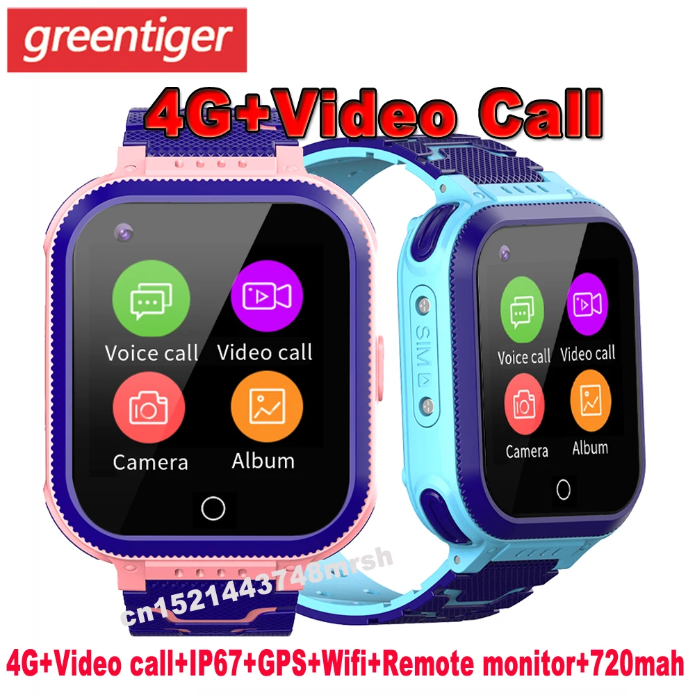 Детские Водонепроницаемые Смарт часы 4G SOS GPS Wi Fi|Смарт-часы| |