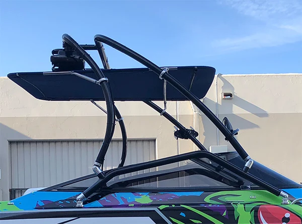 Reborn Pro Wakeboard Tower Bimini 1350 в темно-синий навес не выцветает деформируется |
