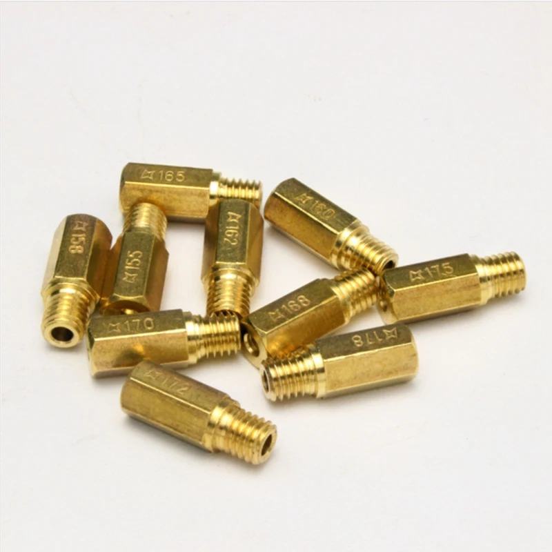 

20PCS Copper Carburetor Main Jets+Slow Jets Kit for PWK for Keihin OKO Carbs Motorcycle Carburetor Accessories