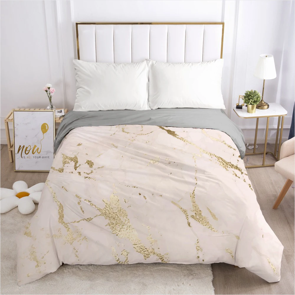 Пододеяльник/стеганое одеяло чехол королева/король 3D HD печать на молнии 140x20 0/200x200