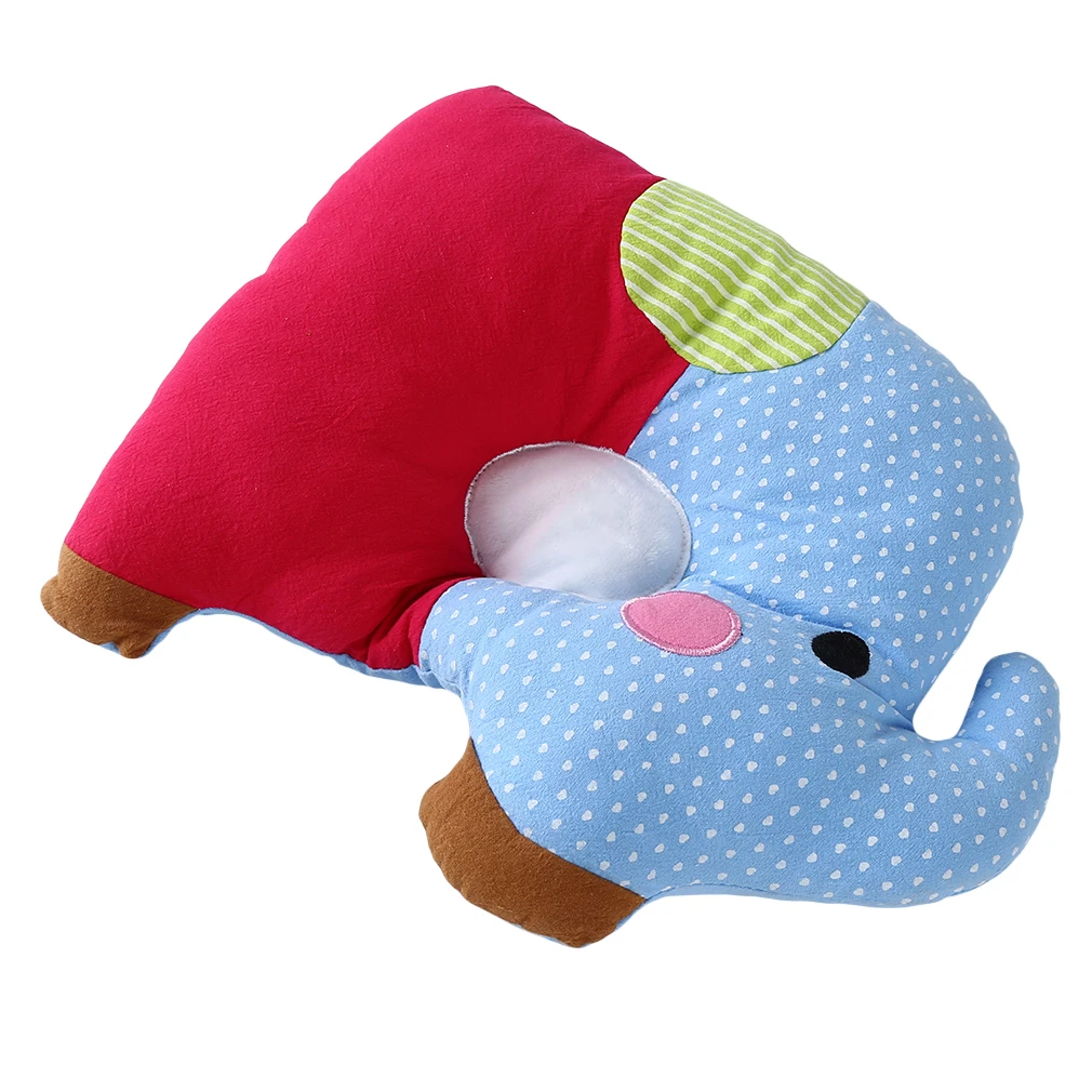 

Newborn Baby Shaping Pillow Soft Head Protection Cushion Pillow Small Elephant Cotton Pillow Baby Kids Pillow Sleep Positioner