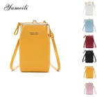 Маленький кошелек для женщин, Роскошный кошелек, милый кошелек из искусственной кожи, сумка для сотового телефона, кошелек для монет, косметичка, помада