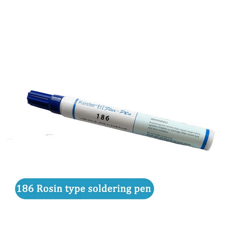 

1pcs 951/186Soldering Flux Pen Low-solids Kester Cleaning-free Welding Pen For Solar Cell & Fpc/pcb 10ml Capacity No-clean Rosin