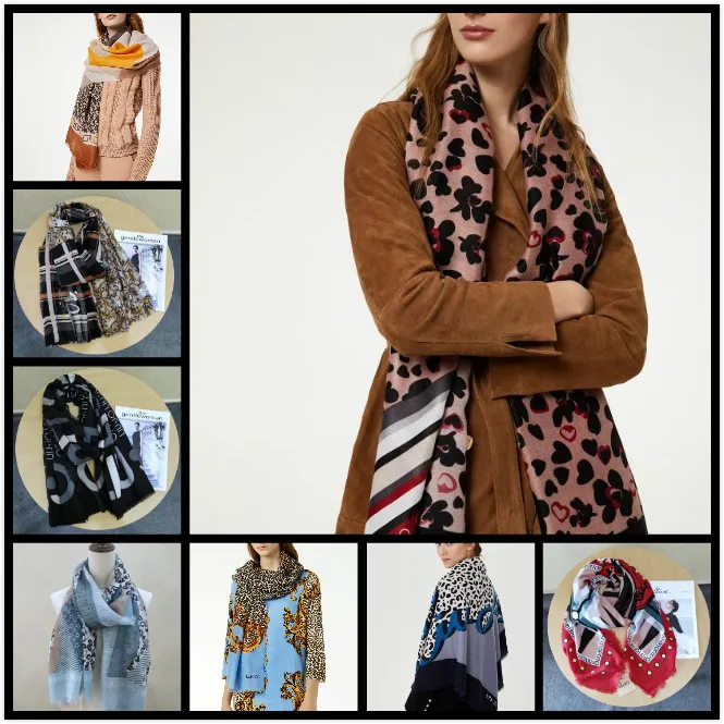 

Ladies Italian fashion big square scarf print colorful breathable scarf scarf shade silk scarves hot selling women scarves