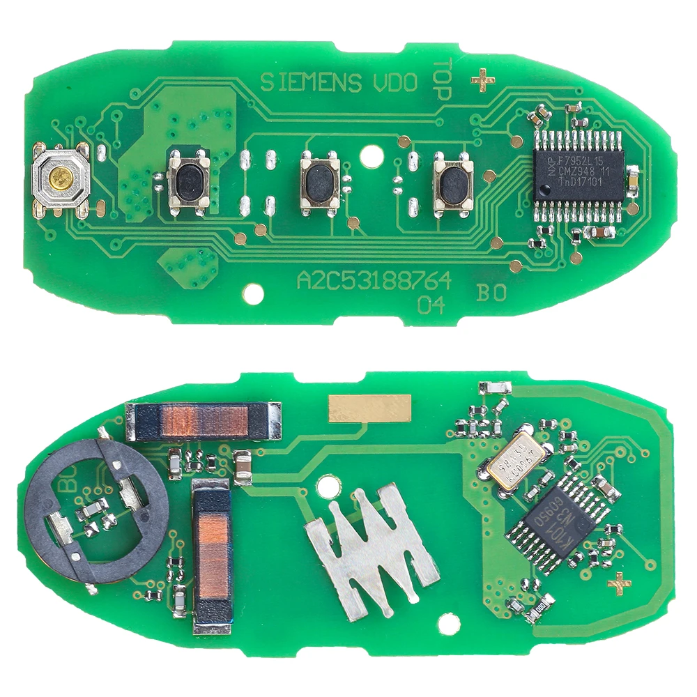 Keyecu KR55WK48903 (9622) умный пульт дистанционного управления для автомобиля с 4 кнопками