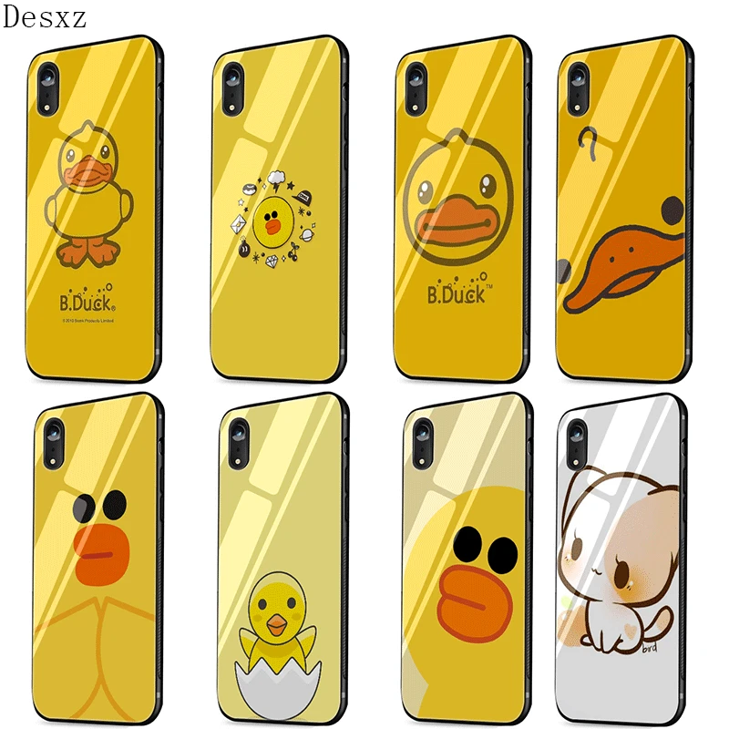 Стеклянный чехол для телефона TPU стекло iPhone 5 5s SE 6 6S 7 8 Plus 11 Pro XR X XS Max милый