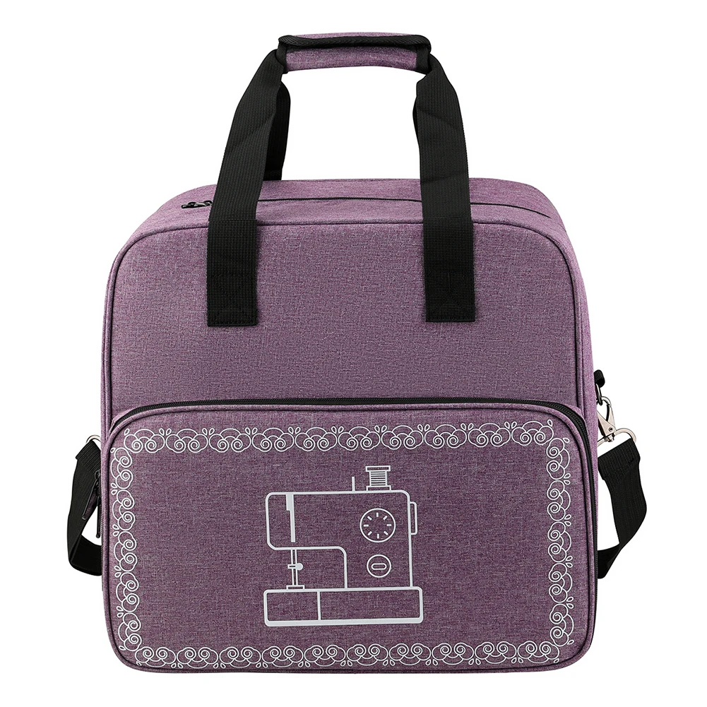 Bolsas de mano de bolsillo para herramientas de costura, bolsos de mano pr&aacute;cticos, multifunci&oacute;n, a prueba de agua, para almacenamiento de m&aacute;quina de coser con estuche de bolsillo m&uacute;ltiple-1
