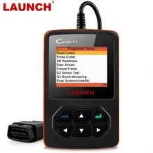 Launch X431 Creader V+ OBD OBD2 Автомобильный сканер считыватель кодов неисправностей с многоязычным ODB2 автомобильный диагностический инструмент автоматический сканер