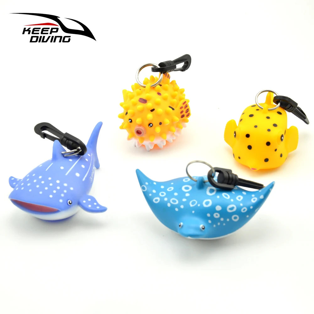 

Cartoon Fish Scuba Dive Mouthpiece Dustproof Cover Regulator Holder With Clip Octopus Safe Second Stage Protective Accessories