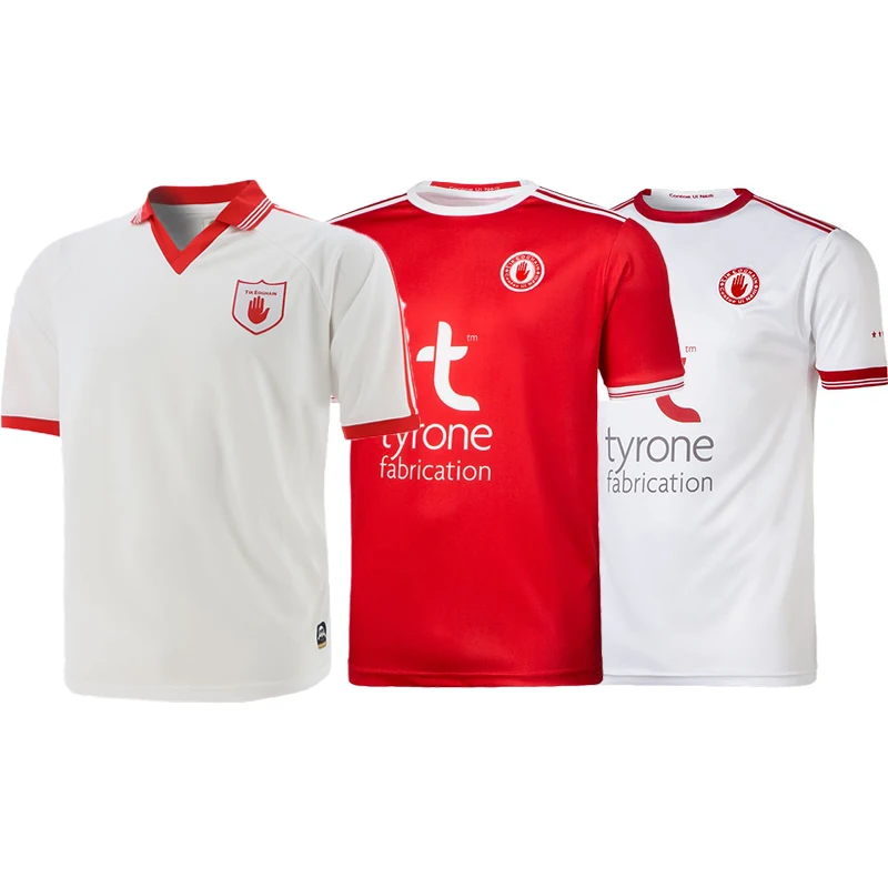 

2021 Ireland Tyrone Rugby Retro 80 Home Away Sportswear MEN'S JERSEY Tops Sport Shirt Size S-5XL