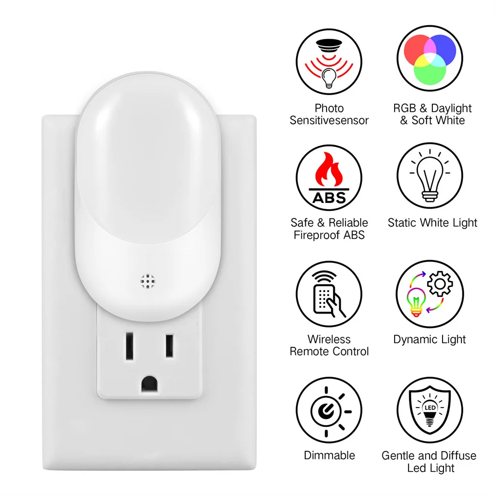 

Приглушаемая Светодиодная лампа RGB, прикроватный светильник с дистанционным управлением, меняющий цвета, яркий светильник для спальни, ком...